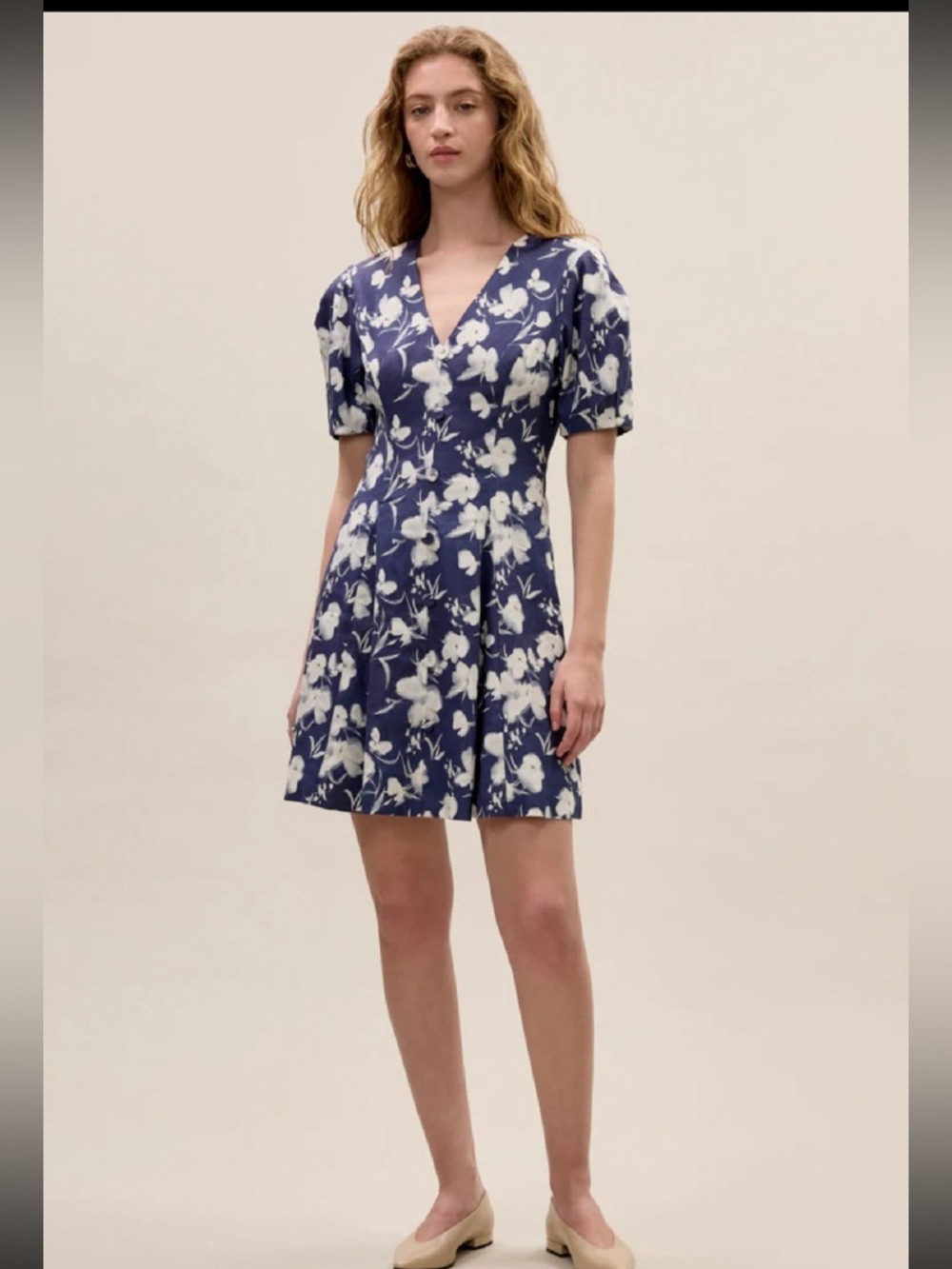 Rebecca Taylor Bea Linen Mini Dress